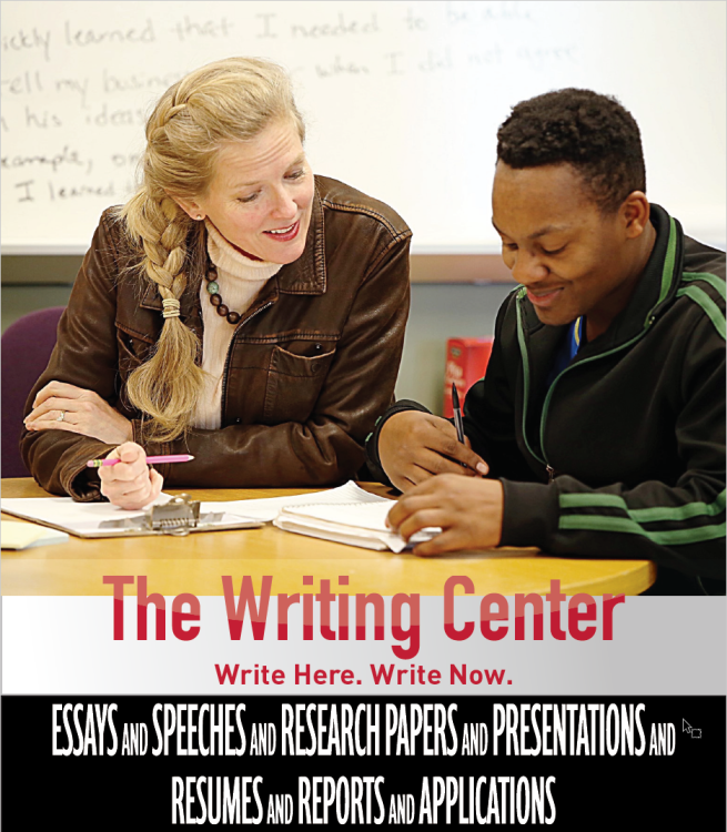 Writing Center Poster